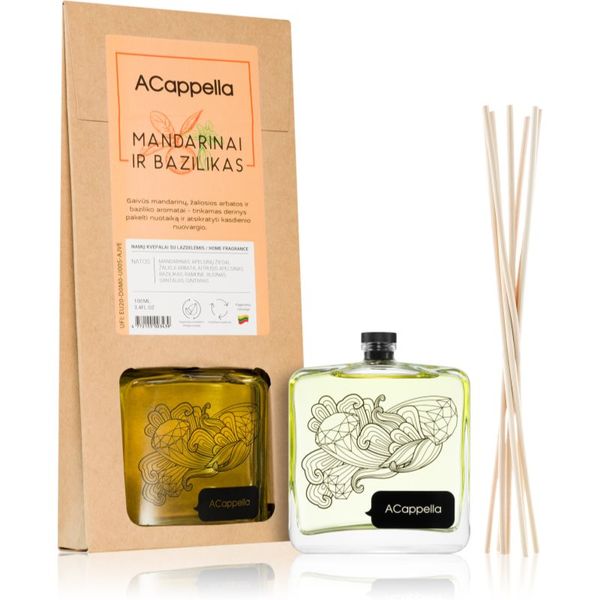 ACappella ACappella Mandarin and Basil aroma difuzor s polnilom 100 ml