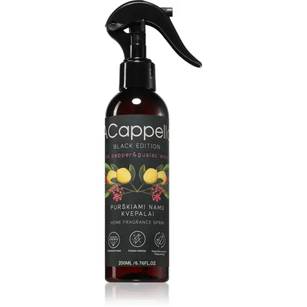ACappella ACappella Pink Pepper & Guaiac Wood pršilo za dom 200 ml