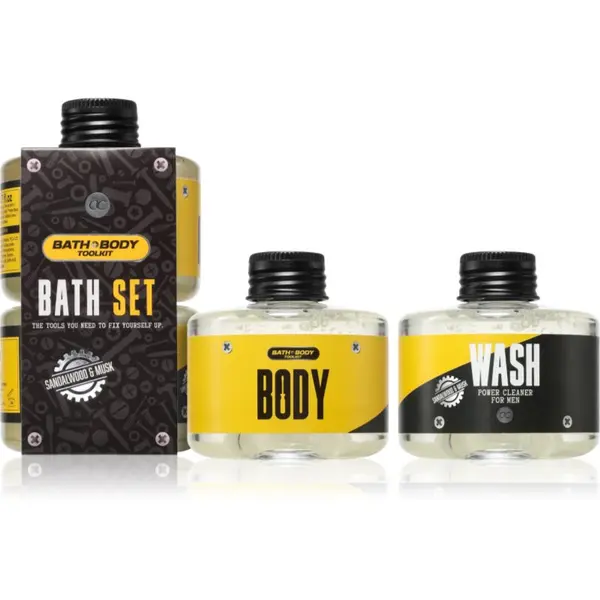 Accentra Accentra BATH and BODY TOOLKIT darilni set za moške