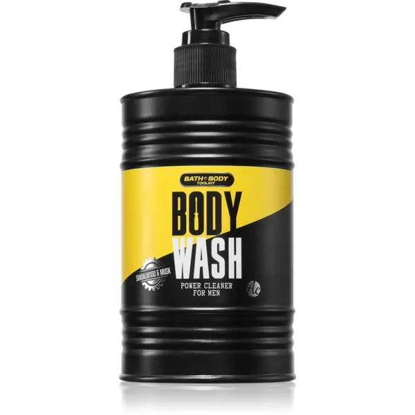 Accentra Accentra BATH and BODY TOOLKIT gel za prhanje z dozirno črpalko za moške 400 ml