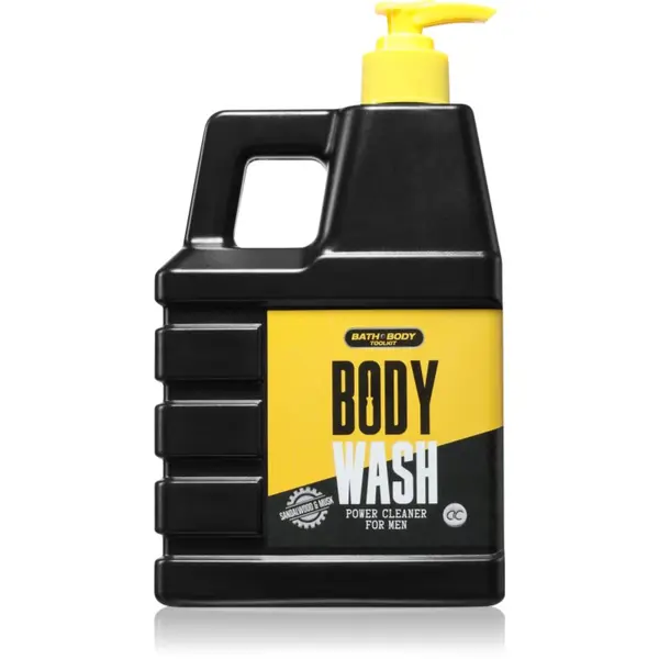 Accentra Accentra BATH and BODY TOOLKIT gel za prhanje z dozirno črpalko za moške 740 ml