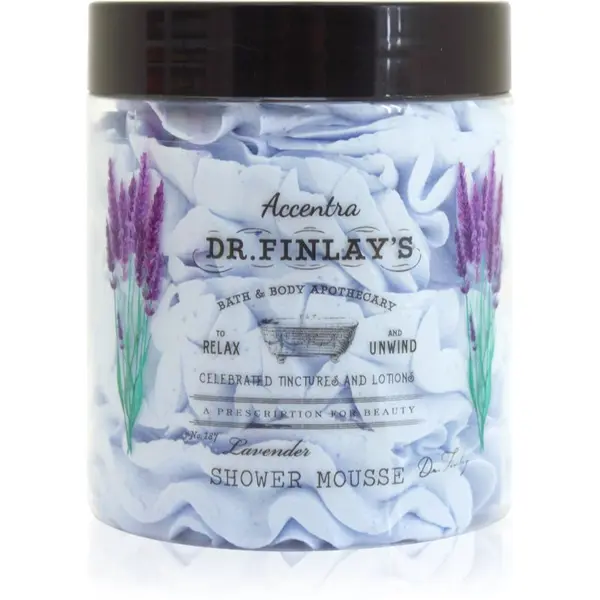 Accentra Accentra Dr. Finlay´s Shower Mousse pena za prhanje z vonjem Lavender 200 g