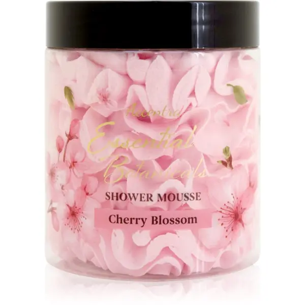 Accentra Accentra Essential Botanicals Shower Mousse pena za prhanje dišave Cherry Blossom 200 g