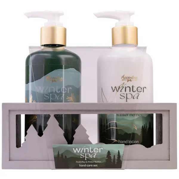 Accentra Accentra Winter Spa darilni set za roke dišave Fresh Pine & Winter Berries