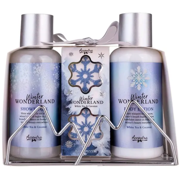 Accentra Accentra Winter Wonderland darilni set za kopel dišave White Tea & Coconut