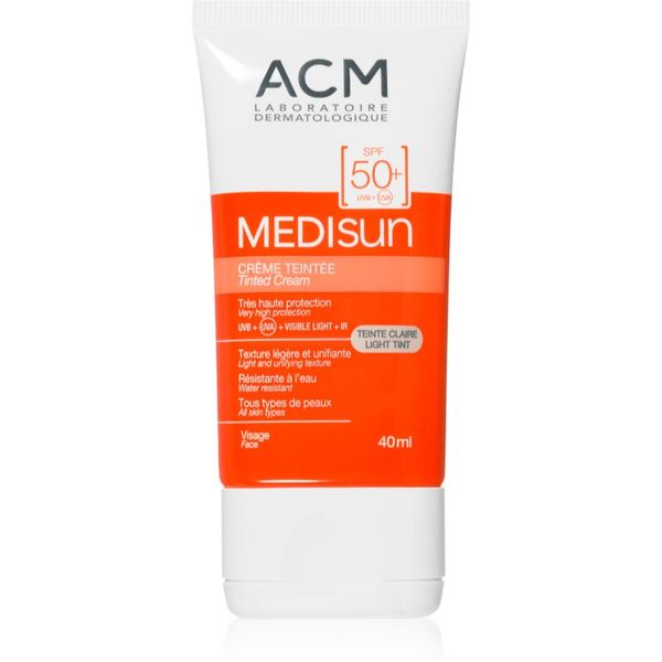 ACM ACM Medisun zaščitna krema SPF 50+ odtenek Light 40 ml