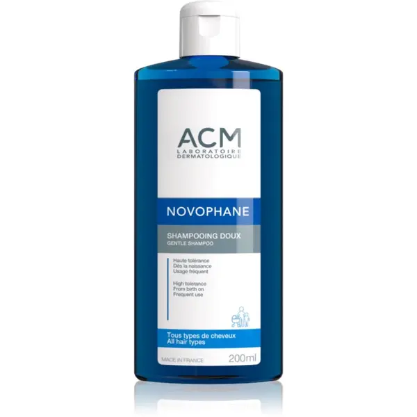 ACM ACM Novophane Gentle Shampoo ekstra nežen šampon za vse tipe las 200 ml