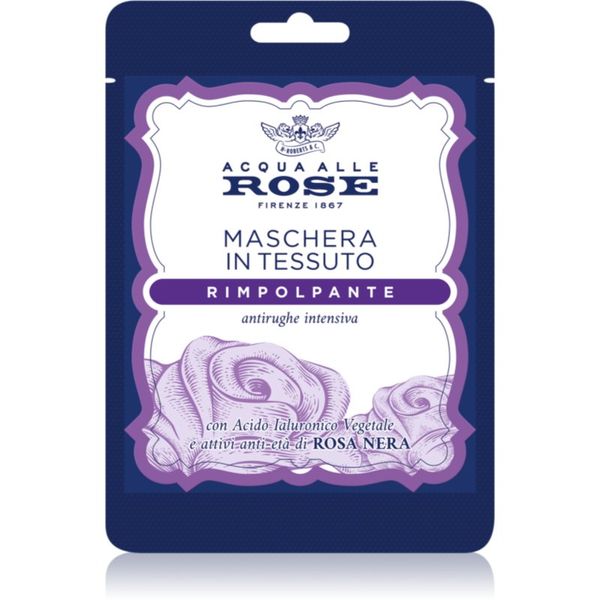 Acqua Alle Rose Acqua Alle Rose Rimpolpante hranilna tekstilna maska 1 kos