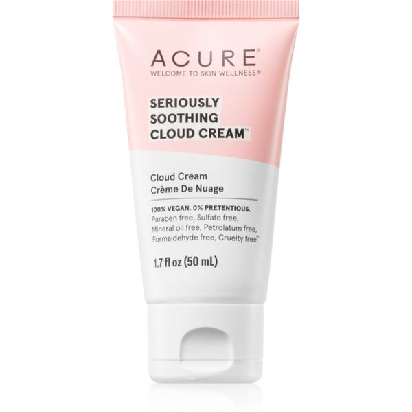 ACURE ACURE Seriously Soothing Cloud Cream lahka pomirjajoča krema za noč 50 ml