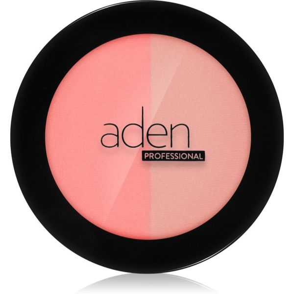 Aden Cosmetics Aden Cosmetics Matt & Glow Blush Duo Rdečilo za posvetlitev odtenek 01 19 g