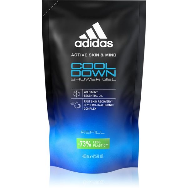 Adidas Adidas Cool Down gel za prhanje nadomestno polnilo 400 ml