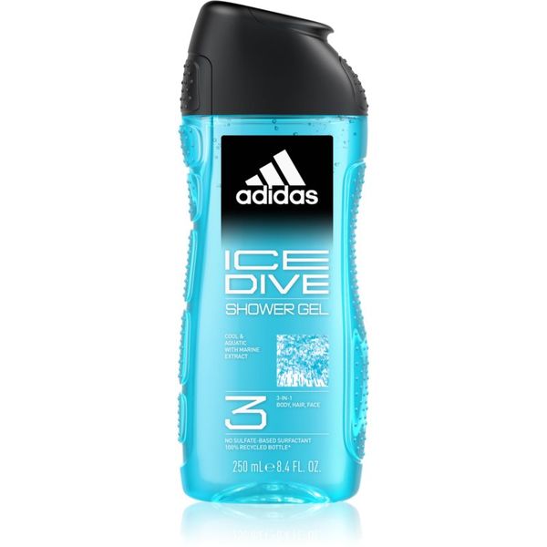 Adidas Adidas Ice Dive gel za prhanje za moške 250 ml