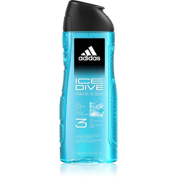 Adidas Adidas Ice Dive gel za prhanje za moške 400 ml