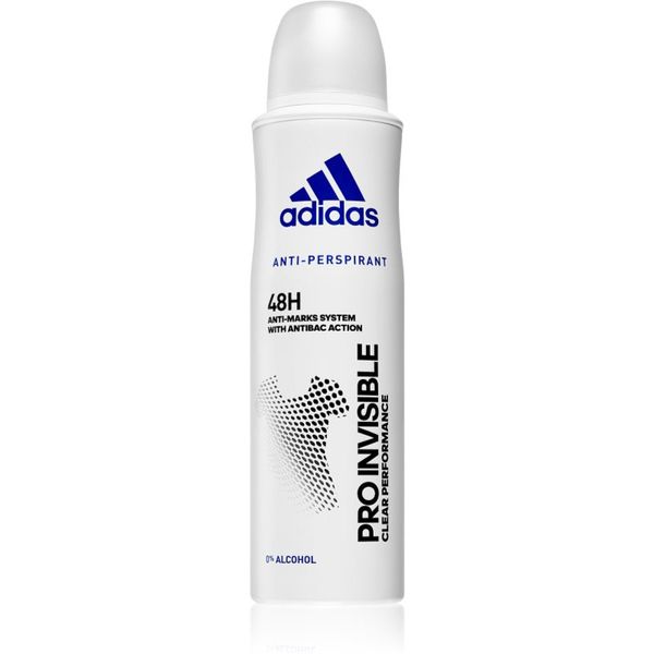 Adidas Adidas Pro Invisible antiperspirant proti belim madežem za ženske 150 ml