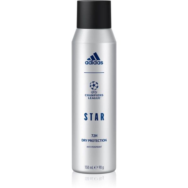 Adidas Adidas UEFA Champions League Star antiperspirant v pršilu 72 ur za moške 150 ml