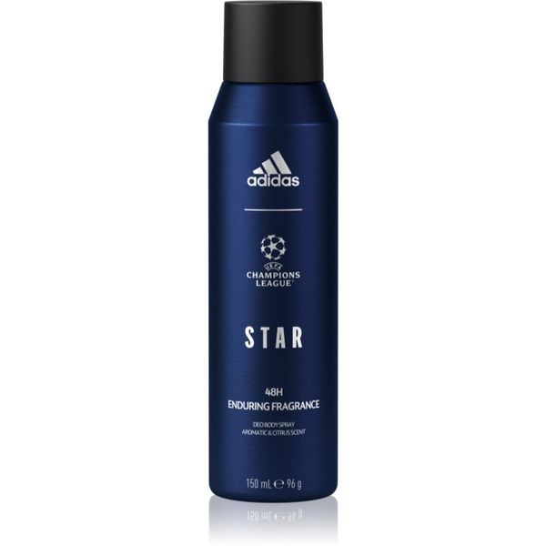 Adidas Adidas UEFA Champions League Star dezodorant v pršilu z 48-urnim učinkom za moške 150 ml