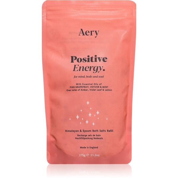 Aery Aery Aromatherapy Positive Energy sol za kopel 375 g