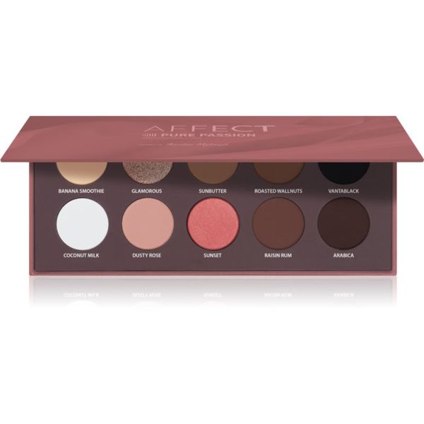 Affect Affect Pressed Eyeshadow Palette paleta senčil za oči odtenek Pure Passion 10x2 g