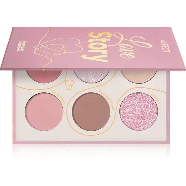 Affect Affect Storyteller Colletion Love Story paleta senčil za oči 6x2 g