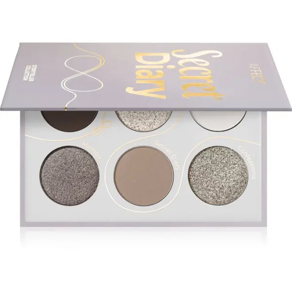 Affect Affect Storyteller Colletion Secret Diary paleta senčil za oči 6x2 g