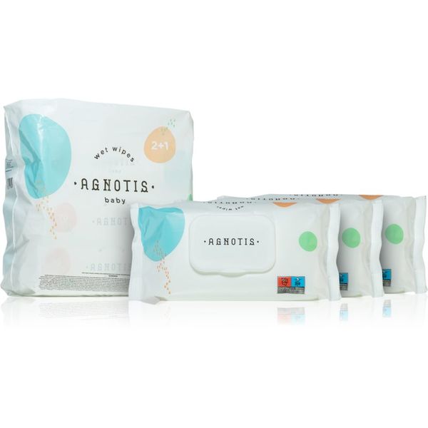Agnotis Agnotis Baby Wipes vlažni čistilni robčki za otroke 3x70 kos