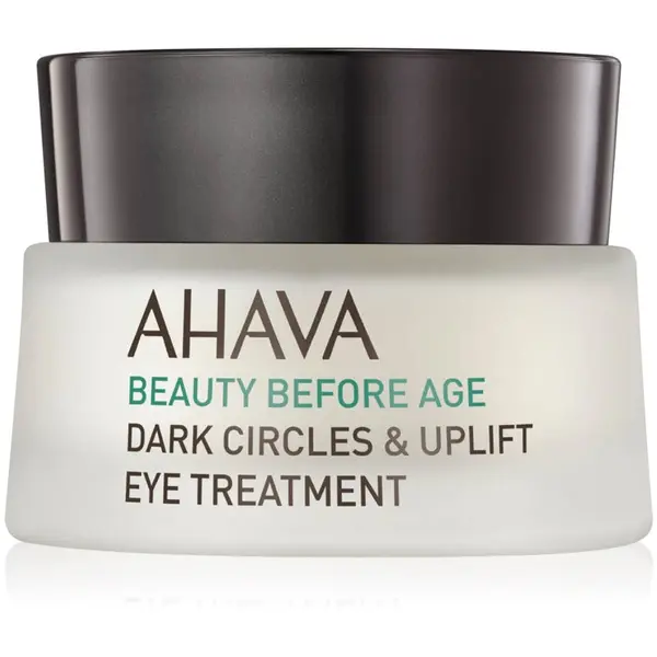 Ahava AHAVA Beauty Before Age luksuzna krema za oči in veke proti oteklinam in temnim kolobarjem 15 ml