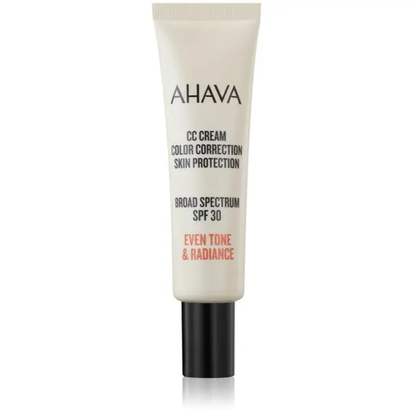 Ahava AHAVA CC Cream Color Correction CC krema za poenotenje tona kože SPF 30 30 ml