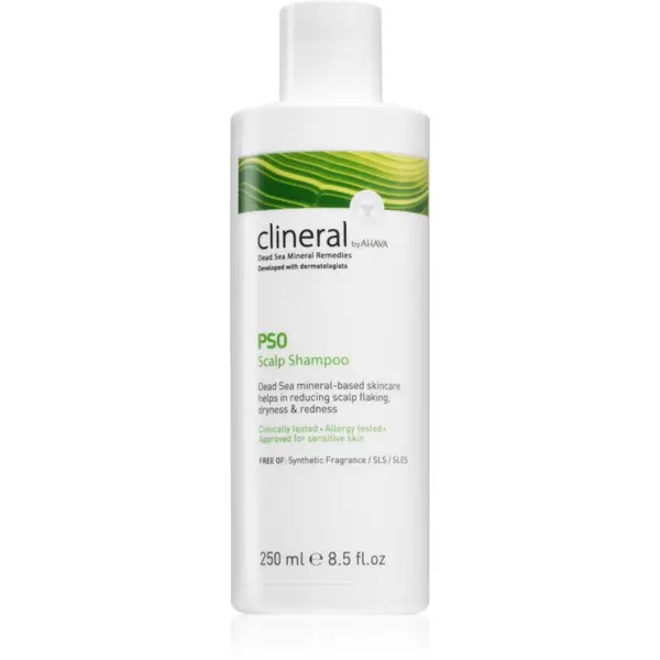 Ahava AHAVA Clineral PSO pomirjujoči šampon za suho in srbeče lasišče 250 ml