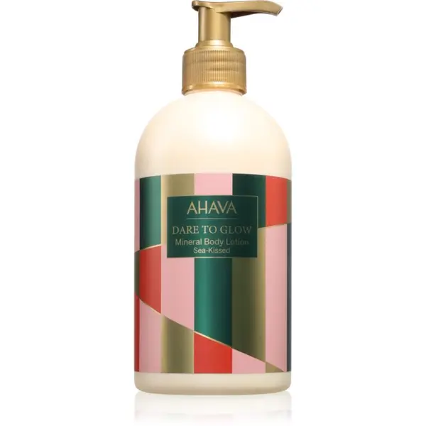 Ahava AHAVA Dare to Glow Sea Kissed hranilni losjon za telo z minerali Mrtvega morja 500 ml