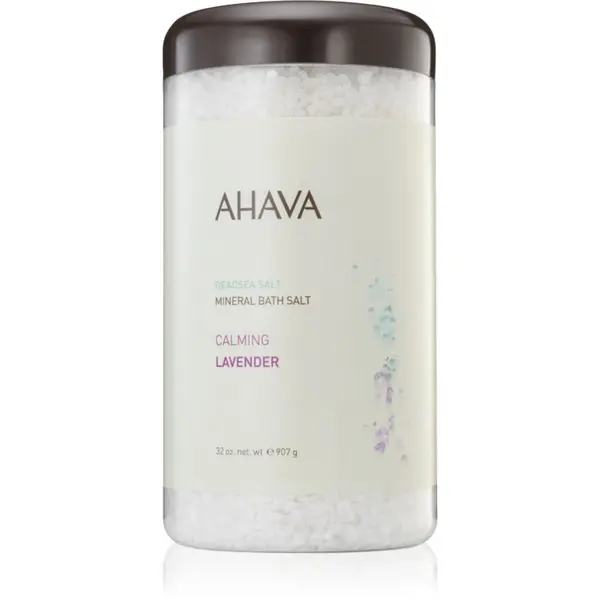 Ahava AHAVA Dead Sea Salt Calming Lavender mineralna sol za kopel iz Mrtvega morja 907 g