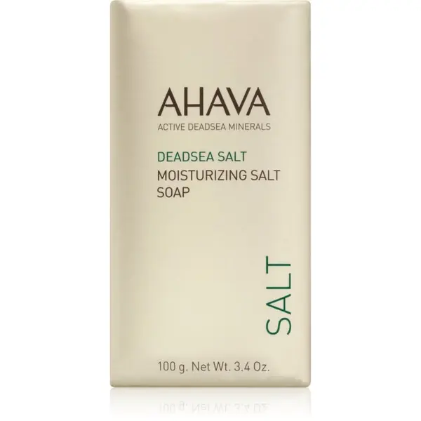 Ahava AHAVA Dead Sea Salt vlažilno milo s soljo iz Mrtvega morja 100 g