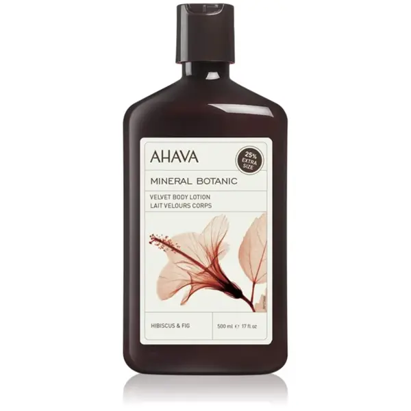 Ahava AHAVA Mineral Botanic Hibiscus & Fig svilnati losjon za telo hibiskus in figa 500 ml