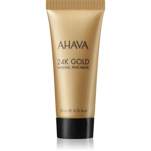 Ahava AHAVA Mineral Mud 24K Gold mineralna blatna maska z 24-karatnim zlatom 15 ml