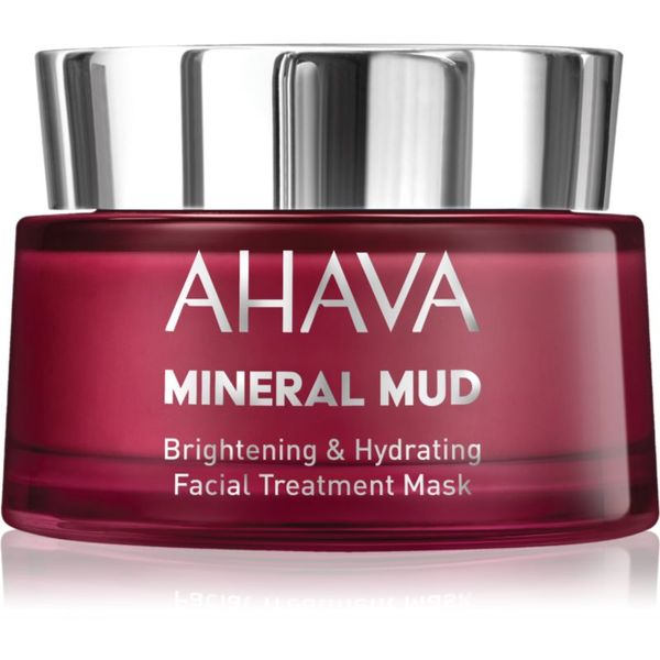 Ahava AHAVA Mineral Mud posvetlitvena maska za obraz z vlažilnim učinkom 50 ml