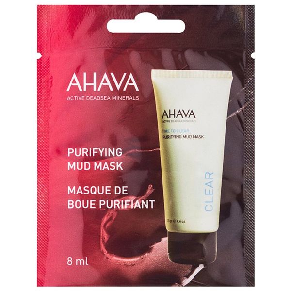 Ahava AHAVA Time To Clear čistilna maska iz blata 8 ml