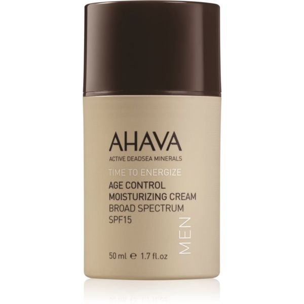 Ahava AHAVA Time To Energize Men vlažilna pomlajevalna krema SPF 15 50 ml