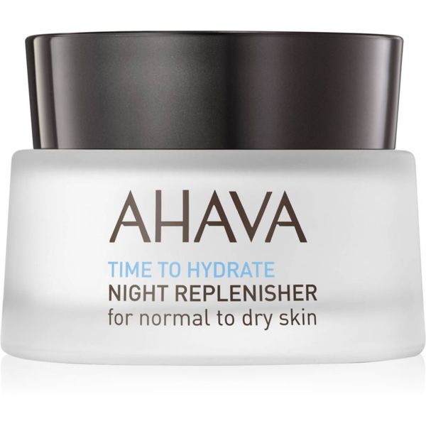 Ahava AHAVA Time To Hydrate nočna regeneracijska krema za normalno do suho kožo 50 ml