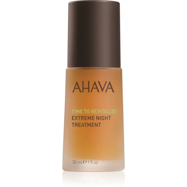 Ahava AHAVA Time To Revitalize pomlajevalna nočna nega proti gubam 30 ml