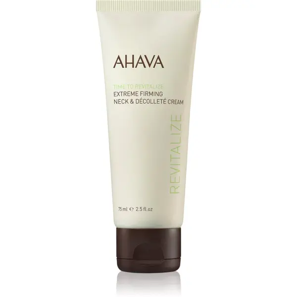 Ahava AHAVA Time To Revitalize učvrstitvena krema za vrat in dekolte 75 ml