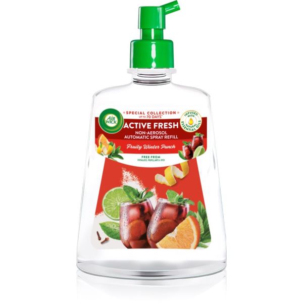 Air Wick Air Wick Active Fresh Family Winter Punch osvežilec zraka nadomestno polnilo 228 ml