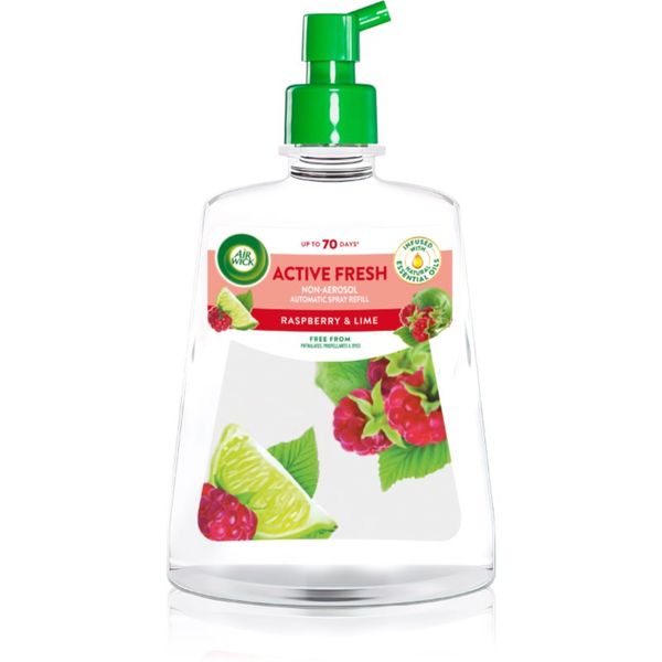 Air Wick Air Wick Active Fresh Raspberry & Lime osvežilec zraka nadomestno polnilo 228 ml