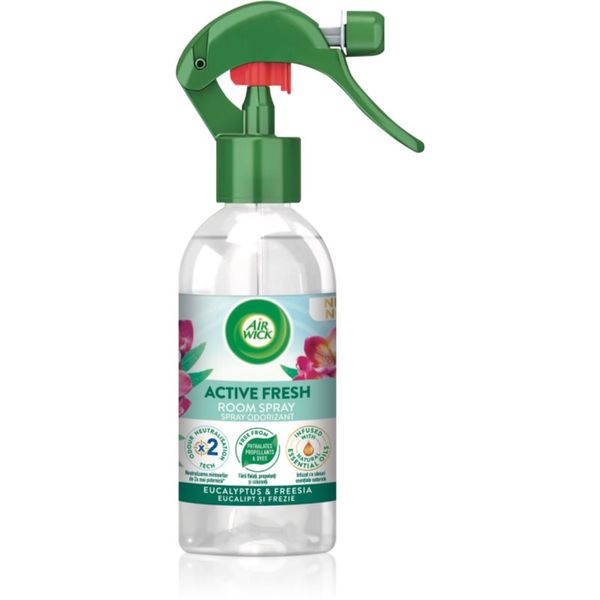 Air Wick Air Wick Active Fresh Spray Eucalyptus & Freesia pršilo za dom 237 ml