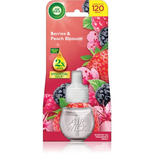 Air Wick Air Wick Berries & Peach Blossom polnilo za aroma difuzor 19 ml