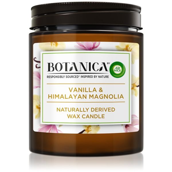 Air Wick Air Wick Botanica Vanilla & Himalayan Magnolia sveča 205 g