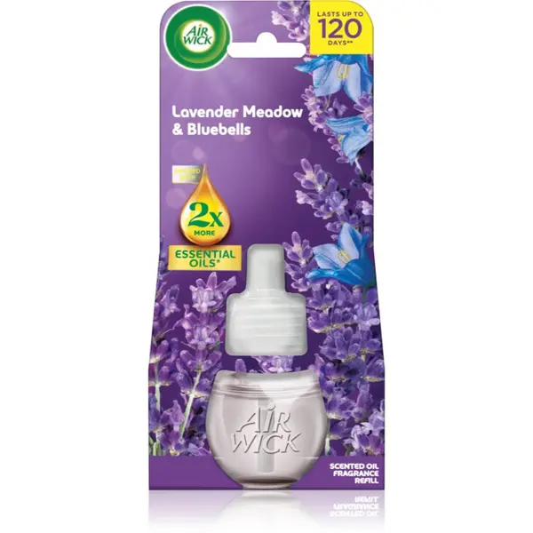 Air Wick Air Wick Essential Oils Lavender Meadow & Bluebells polnilo za aroma difuzor 19 ml