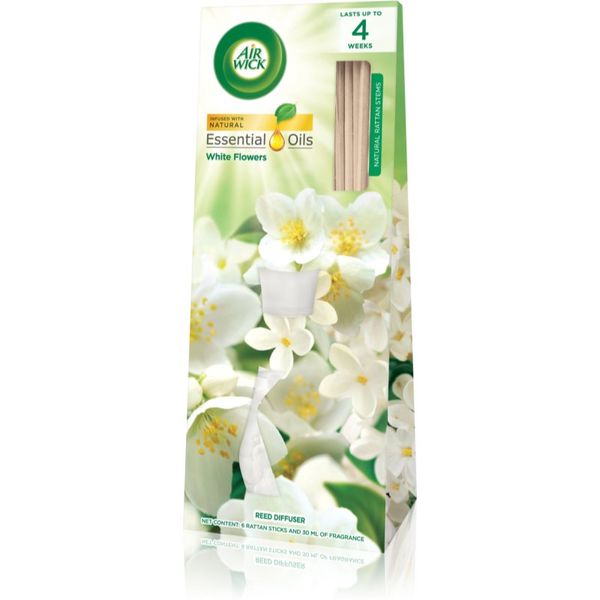Air Wick Air Wick Essential Oils White Flowers aroma difuzor s polnilom 30 ml
