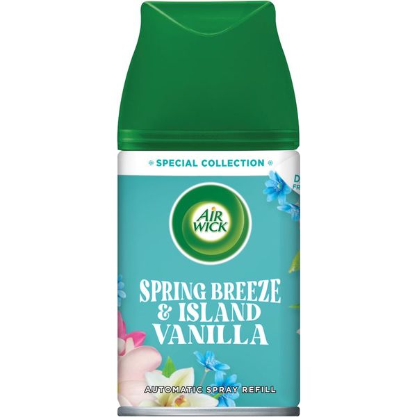 Air Wick Air Wick Freshmatic Spring Breeze & Island Vanilla osvežilec zraka nadomestno polnilo 250 ml