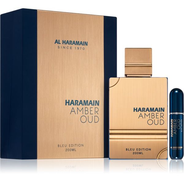 Al Haramain Al Haramain Amber Oud Bleu Edition darilni set uniseks 200 ml