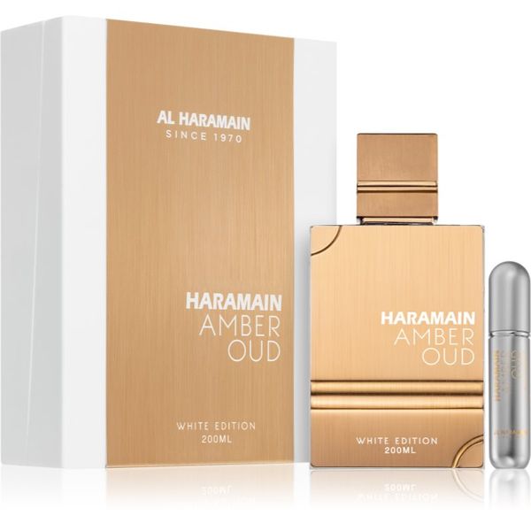 Al Haramain Al Haramain Amber Oud White Edition set uniseks