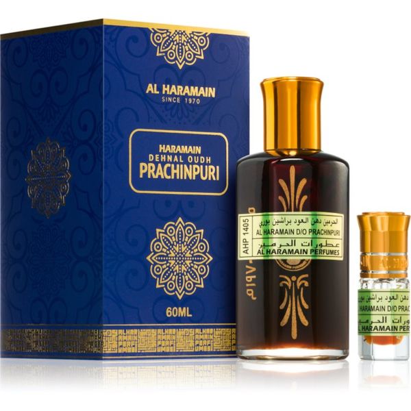 Al Haramain Al Haramain Dehnal Oudh Prachinpuri parfumirano olje uniseks 60 ml